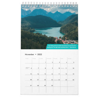 Son calendrier de voyage Aventures 2022