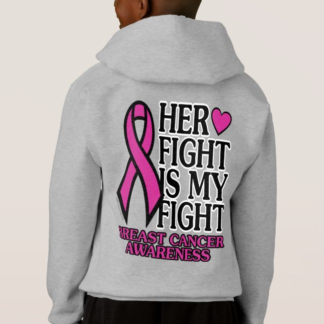 Son combat...Cancer du sein (Dos)