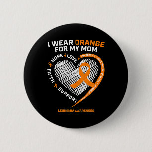 Son Daughter gibt Leukemia Awareness Mama Leukemi Button