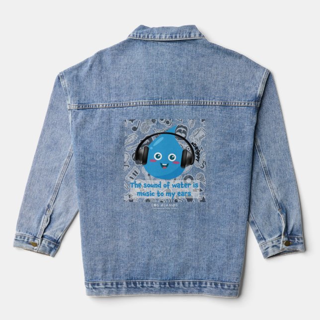 Son de la veste Denim Water (Verso)