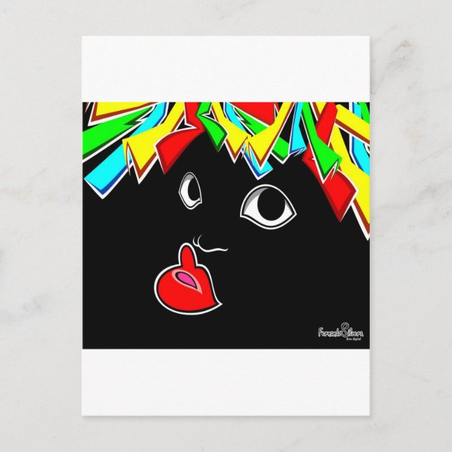 Son de negro postkarte (Vorderseite)