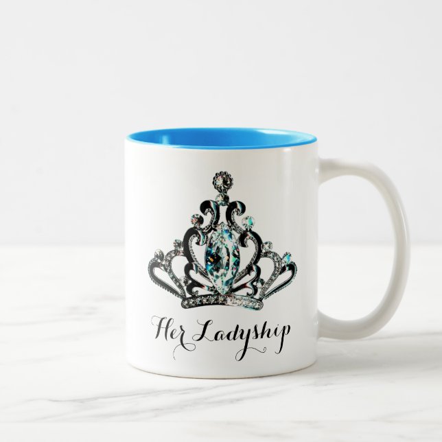 "SON ÉCHELLE" Tiara Mug (Droit)