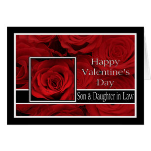 Son & Ehefrau Happy Valentine's Day Rose