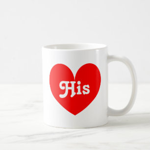 Son et sien les tasses de coeur créent un