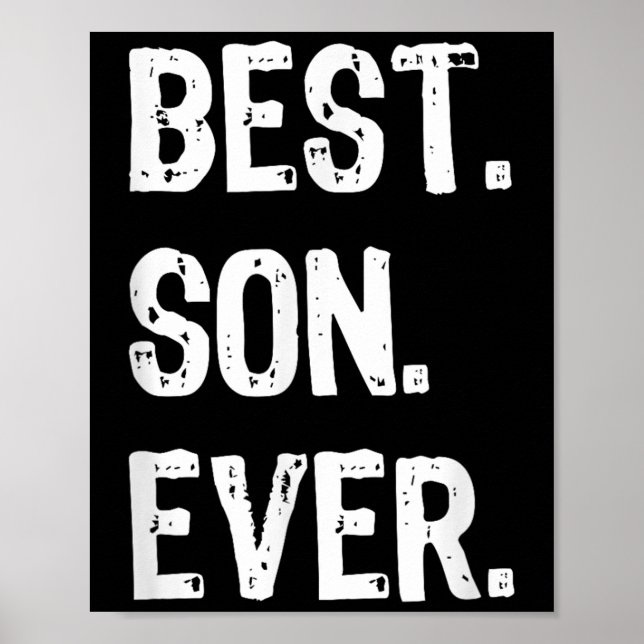 Son Ever Funny Family Cool  Poster (Vorne)
