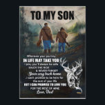 Son-Geschenke| Brief an meine Sohn-Liebe vom Vater Einladung<br><div class="desc">Son-Geschenke| Zu meinem Sohn vergessen Sie nie den Weg zurück Zuhause Liebe aus dem Vater</div>