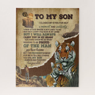 Son Gifts Brief an meine Sohn Liebe aus Vater