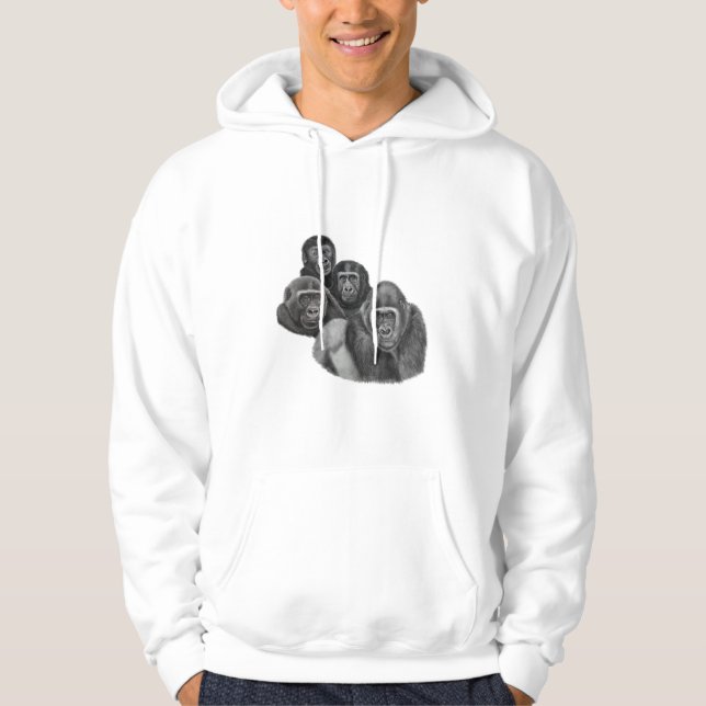Son Gorilla Hoodie By AGE Gorilla Life GL/TFW (Vorderseite)