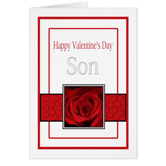 Son Happy Valentine's Day Rose (Vorne)