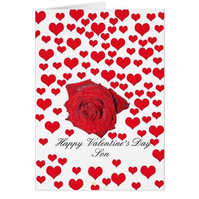 Son Happy Valentine's Day Rose (Vorne)