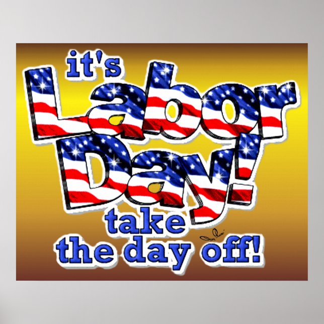 Son impression de la Fête du Travail (Devant)