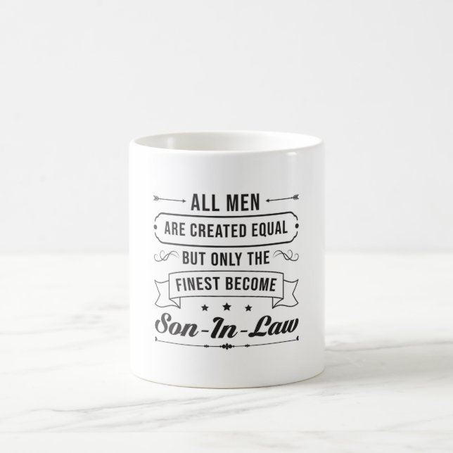 Son in Law Son Bestes Phantastisches Gerichtsverfa Kaffeetasse (Mittel)