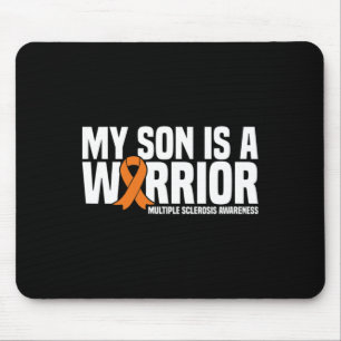 Son ist Kriegerin und Frau Multiple Sklerose-Bewus Mousepad