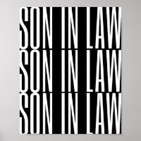 Son law gift Black background Cooles Design Kunst