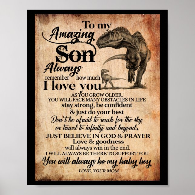 Son Lovers | Zu meinem Phantastischen Sohn Denken  Poster (Vorne)