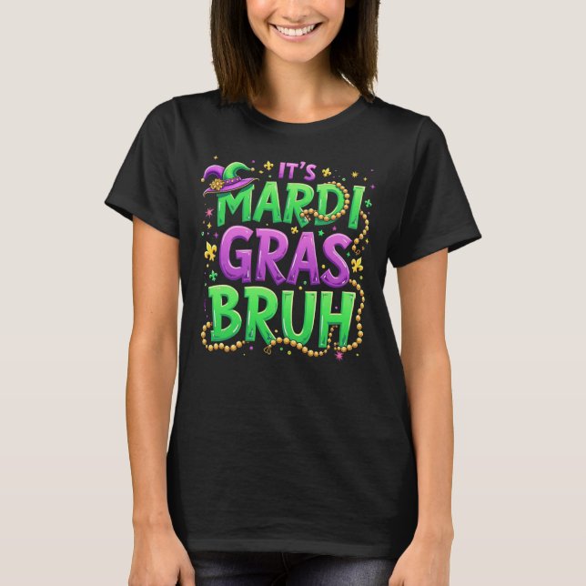 Son Mardi Gras Yall Tshirt Mardi Gras (Devant)