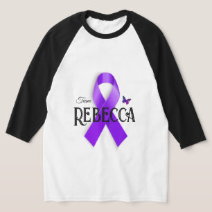 SON NOM Personnaliser Afficher T-shirt Lupus Suppo