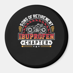 Son Or Arthritis Old Riders Funny Art Gift Magnet