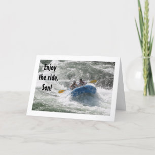 "SON" RAFTERS SAGEN "GENIESSEN SIE DEN RIDE" UND I KARTE