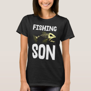 Son S Skeleton Knochen T-Shirts scharfe Zähne