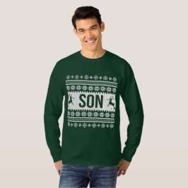 Son Shirt Ugly Christmas Sweater Sohn