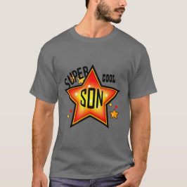 Son Super Cool Star T - Shirt