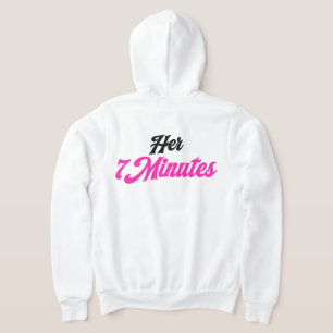 Son sweat à capuche zipé assorti de 7 Minutes