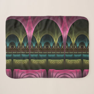 Sonder-Fantasie-Muster Abstrakte Farbige Fraktale Sherpadecke
