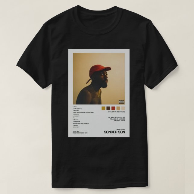 Sonder Son Album Cover Poster T-Shirt (Design vorne)