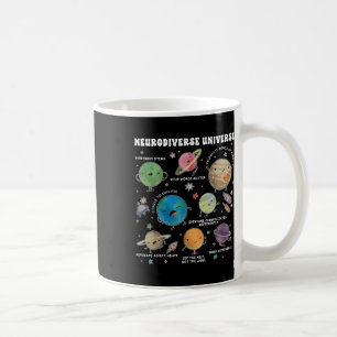 Sonderaktion "Neurodiverser Universum Space Planet Kaffeetasse