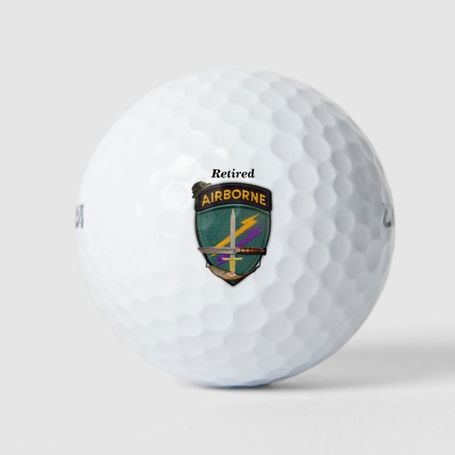 Sonderaktionen Usacapoc zivile Angelegenheiten Golfball (Vorderseite)