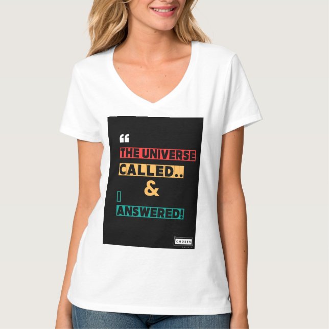 Sonderanfertigungen für Frauen mit v-Nacken-Tee TC T-Shirt (Vorderseite)