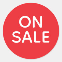 Sonderangebot-Aufkleber | Roter Label-Promotion