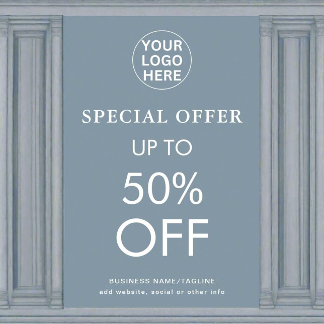 Sonderangebot l Endverkaufsrabatt Dusty Blue Poster (Von Creator hochgeladen)