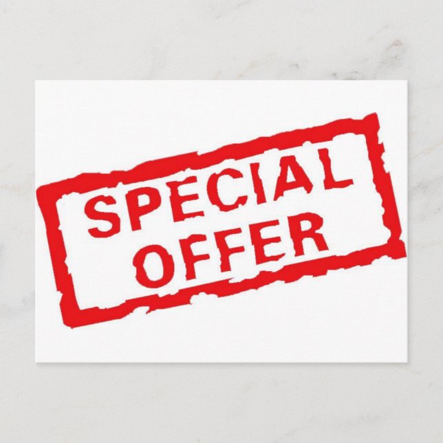Sonderangebot Postkarte (Vorderseite)