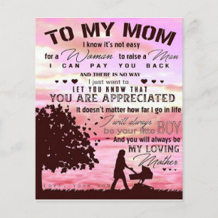 Sonderangebot zur Mama Auf meinen Mama schreiben Flyer