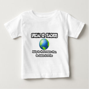Sonderausgabe. Lehrer...Welt ein besserer Ort Baby T-shirt