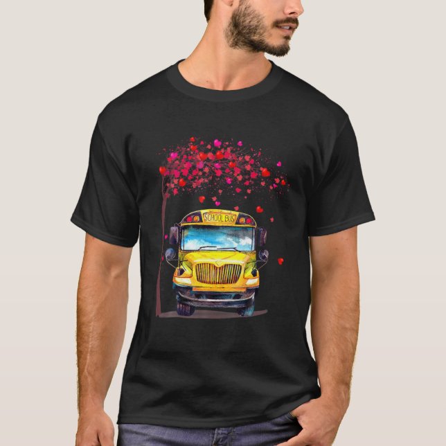 Sonderauslieferungsüberwachung für Schulbusse T-Shirt (Vorderseite)
