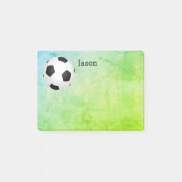 Sonderball Fußball-Post, die Sie zur Personalisier Post-it Klebezettel
