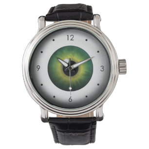 Sonderbare coole grünes armbanduhr