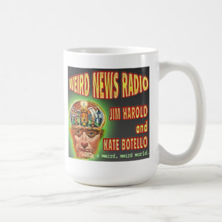 Sonderbare Nachrichten-Radio-Logo-Tasse Kaffeetasse
