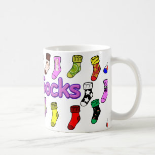 Sonderbare Socken-Tasse Kaffeetasse