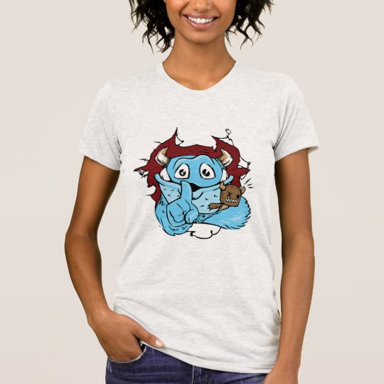 Sonderbares aber lustiges Monster-Shirt T-Shirt