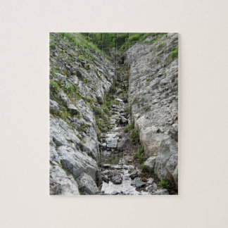 Sonderbares Felsformationpuzzlespiel