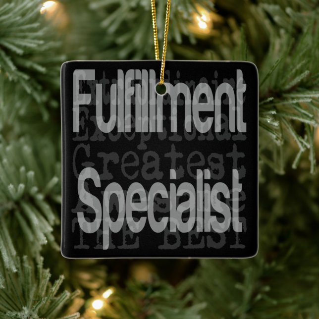 Sonderbeauftragter für Erfüllung Keramikornament (Baum)