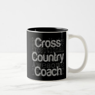 Sonderbeauftragter für länderübergreifenden Coach Zweifarbige Tasse
