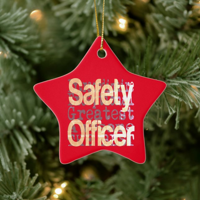 Sonderbeauftragter für Sicherheit Keramik Ornament (Baum)