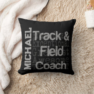 Sonderbeauftragter für Track- und Feldcoach CUSTOM Kissen