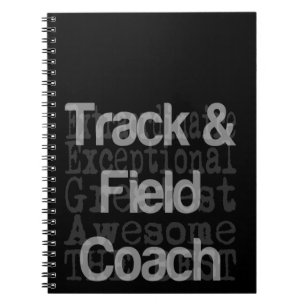 Sonderbeauftragter für Track- und Feldcoach Notizblock