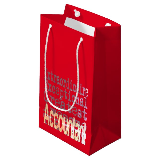 Sonderbeauftragter Kleine Geschenktüte (Vorderseite Schrägansicht)